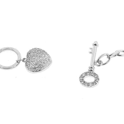 Heart Key Bracelet