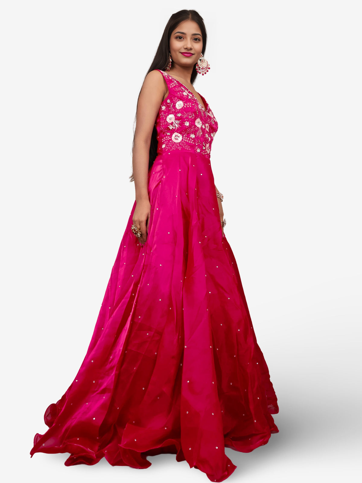 Gown with Sequin