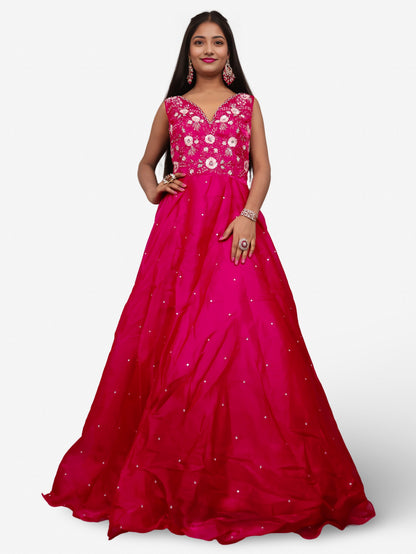 Gown with Sequin