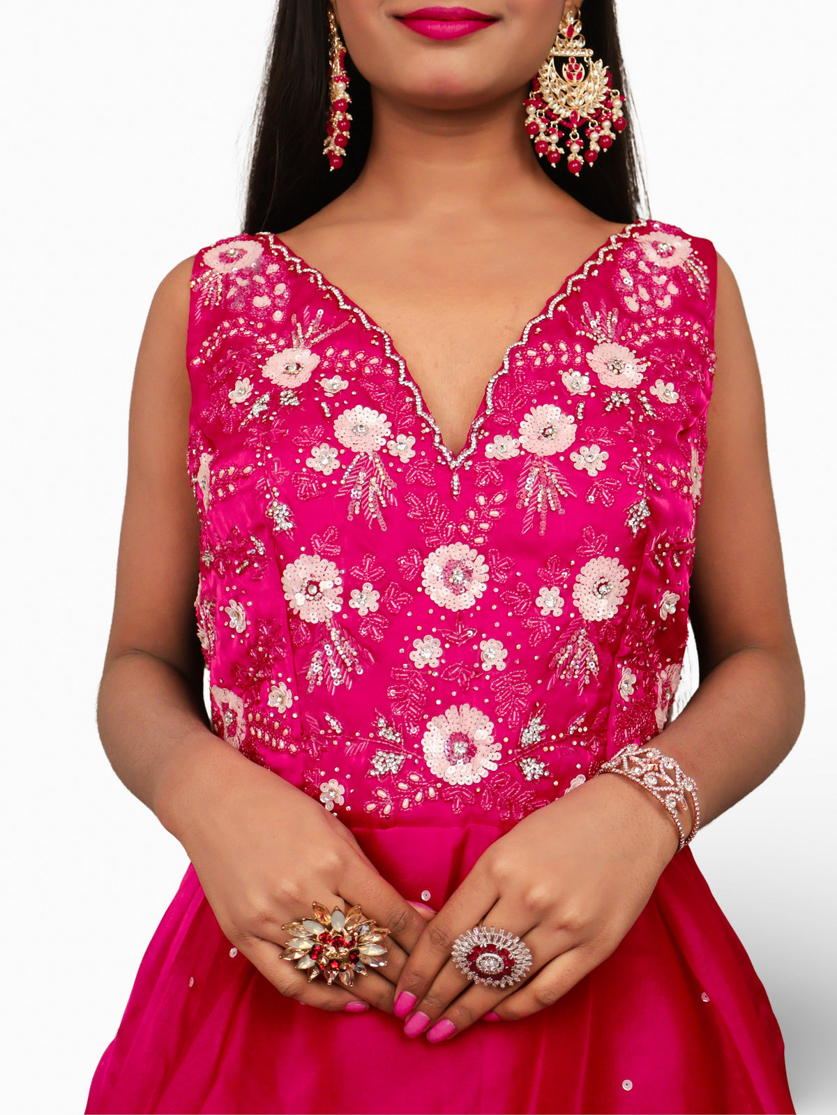 Gown with Sequin