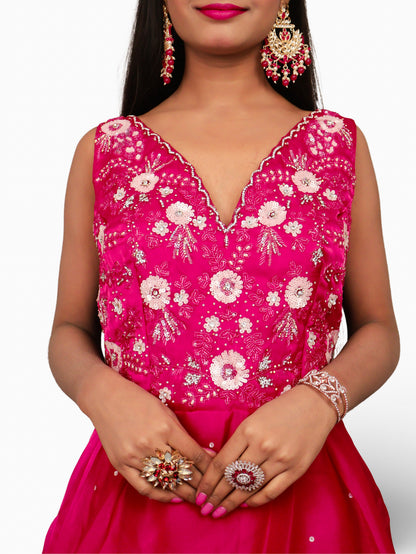 Gown with Sequin