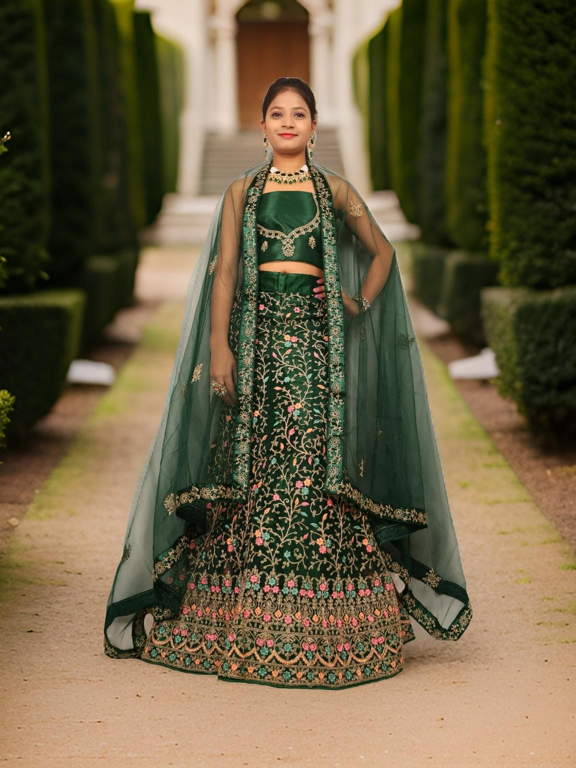 Semi-Stitched Lehenga