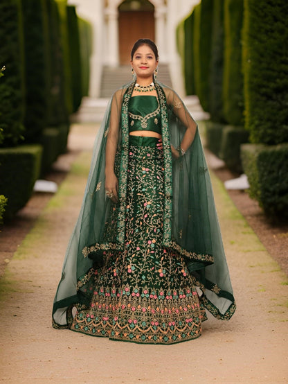 Semi-Stitched Lehenga